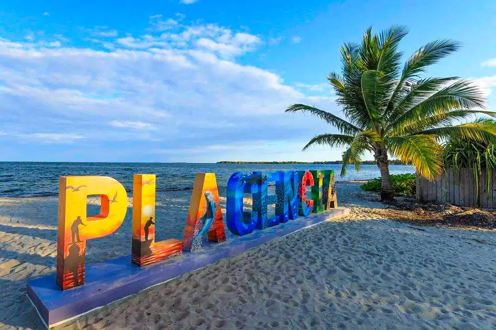 Placencia landmark sign